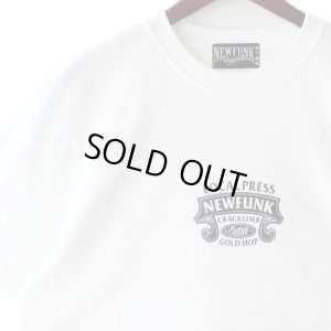 画像3: 【NEWFUNK】GOLD HOP TEE (White)