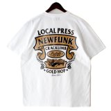 【NEWFUNK】GOLD HOP TEE (White)