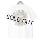 【NEWFUNK】GOLD HOP TEE (White)
