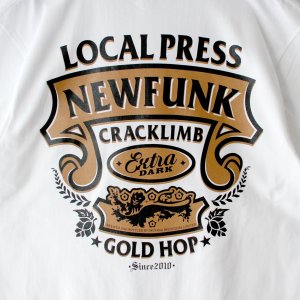 画像5: 【NEWFUNK】GOLD HOP TEE (White)