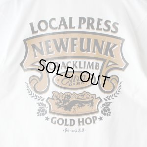 画像5: 【NEWFUNK】GOLD HOP TEE (White)