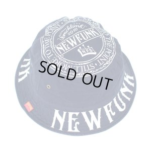 画像1: 【NEWFUNK】M.G CIRCLE BUCKET HAT (Navy) 