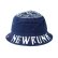 画像2: 【NEWFUNK】M.G CIRCLE BUCKET HAT (Navy)  (2)