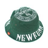 【NEWFUNK】M.G CIRCLE BUCKET HAT (Green) 