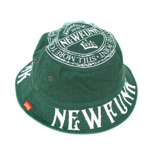 画像1: 【NEWFUNK】M.G CIRCLE BUCKET HAT (Green) 