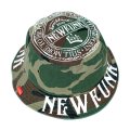 【NEWFUNK】M.G CIRCLE BUCKET HAT (Camo)