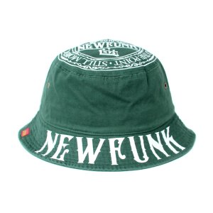 画像2: 【NEWFUNK】M.G CIRCLE BUCKET HAT (Green) 