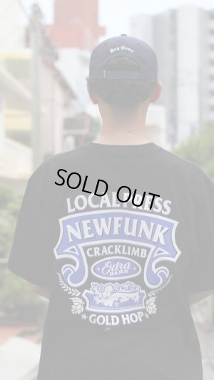 画像8: 【NEWFUNK】GOLD HOP TEE (Black)