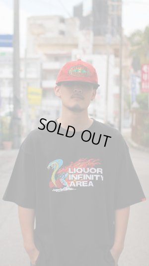 画像7: 【NEWFUNK】LIQUOR INFINITY AREA TEE (Black)