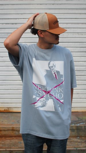画像6: 【NEWFUNK】PSYCHO TEE (Smoky Blue)
