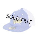 【NEWFUNK】Bee Mesh Cap (Blue/White)