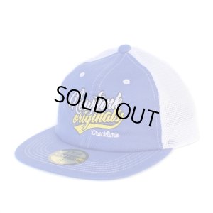 画像1: 【NEWFUNK】Bee Mesh Cap (Blue/White)
