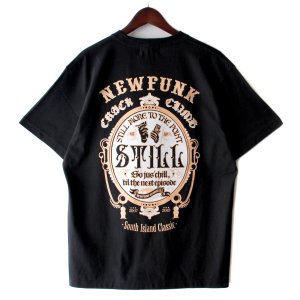 画像1: 【NEWFUNK】STILL TEE (Black)