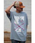 【NEWFUNK】PSYCHO TEE (Smoky Blue)