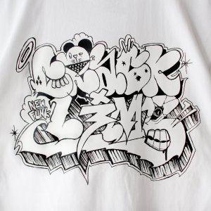 画像4: 【NEWFUNK × DAM ONE】SOUL TEE (White) [初回限定ステッカー付き]
