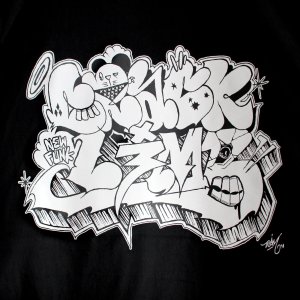 画像4: 【NEWFUNK × DAM ONE】SOUL TEE (Black) [初回限定ステッカー付き]