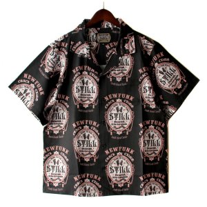 画像1: 【NEWFUNK】STILL Open Collar Shirt