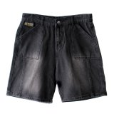 【NEWFUNK】Black Denim Like Pants