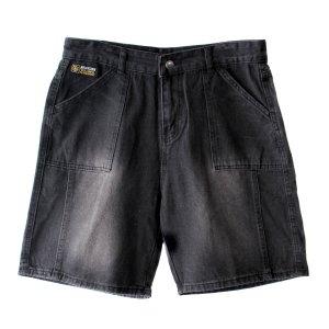 画像1: 【NEWFUNK】Black Denim Like Pants