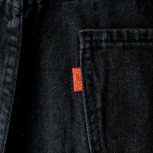 画像6: 【NEWFUNK】Black Denim Like Pants