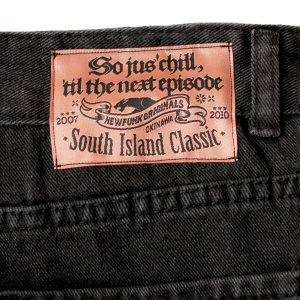 画像5: 【NEWFUNK】Black Denim Like Pants