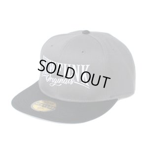 画像1: 【NEWFUNK】NFO SNAPBACK CAP (Charcoal/Black)