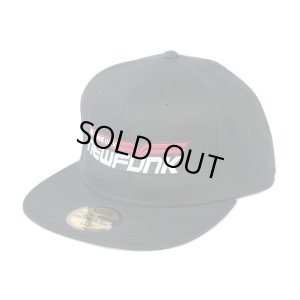 画像1: 【NEWFUNK】PSEUDO SNAPBACK CAP (Black)