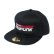 画像1: 【NEWFUNK】PSEUDO SNAPBACK CAP (Black) (1)