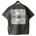 【NEWFUNK】PAISLEY BANDANA TEE -ONECALLA- (Pigment Dye: Black)