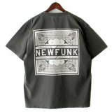 【NEWFUNK】PAISLEY BANDANA TEE -ONECALLA- (Pigment Dye: Black)