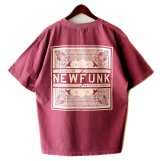 【NEWFUNK】PAISLEY BANDANA TEE -ONECALLA- (Pigment Dye: Purple)
