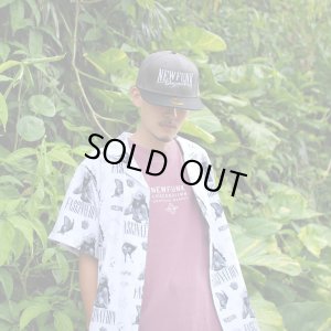 画像11: 【NEWFUNK】NFO SNAPBACK CAP (Charcoal/Black)