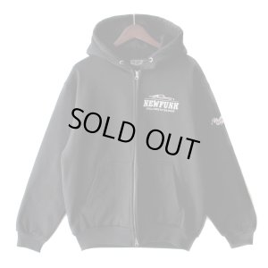 画像2: 【NEWFUNK】MSTNG ZIP HOODIE / STORE 15th.Anniversary Hoodie (Black)