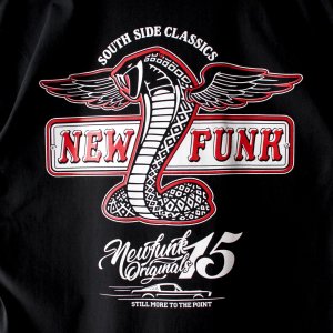 画像4: 【NEWFUNK】MSTNG TEE / STORE 15th.Anniversary T-shirt (Black)
