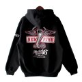 【NEWFUNK】MSTNG ZIP HOODIE / STORE 15th.Anniversary Hoodie (Black)