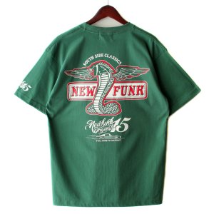 画像1: 【NEWFUNK】MSTNG TEE / STORE 15th.Anniversary T-shirt (IV-Gren)
