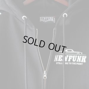 画像4: 【NEWFUNK】MSTNG ZIP HOODIE / STORE 15th.Anniversary Hoodie (Black)