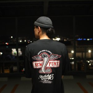 画像8: 【NEWFUNK】MSTNG TEE / STORE 15th.Anniversary T-shirt (Black)