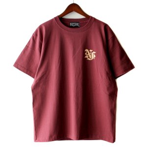 画像2: 【NEWFUNK】FLASH TEE (Burgundy)