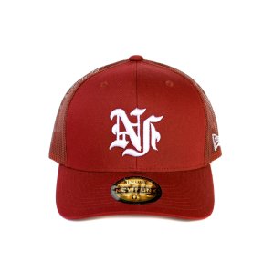 画像2: 【NEWFUNK】NF MESH CAP (Wine Red)