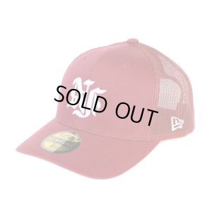 画像1: 【NEWFUNK】NF MESH CAP (Wine Red)