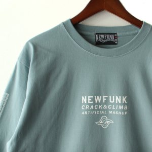 画像4: 【NEWFUNK】PAISLEY BANDANA Long Sleeve Shirt -ONECALLA- (Smoke Blue)