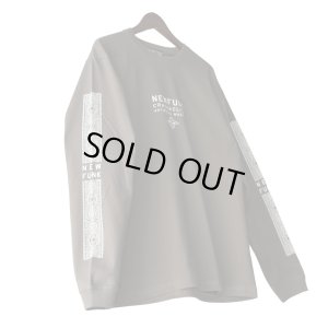 画像3: 【NEWFUNK】PAISLEY BANDANA Long Sleeve Shirt -ONECALLA- (Charcoal Black)