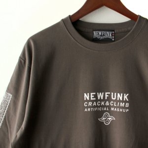 画像4: 【NEWFUNK】PAISLEY BANDANA Long Sleeve Shirt -ONECALLA- (Charcoal Black)
