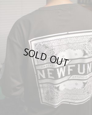 画像11: 【NEWFUNK】PAISLEY BANDANA Long Sleeve Shirt -ONECALLA- (Charcoal Black)