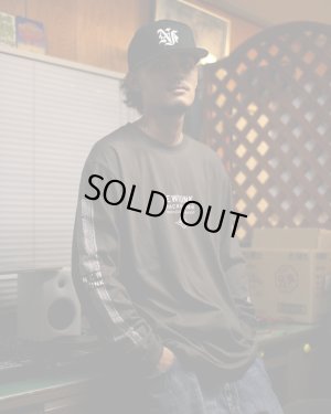 画像7: 【NEWFUNK】PAISLEY BANDANA Long Sleeve Shirt -ONECALLA- (Charcoal Black)
