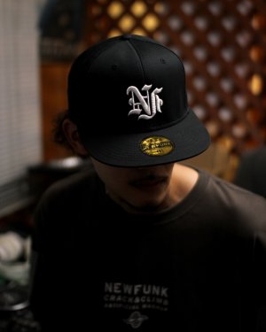 画像11: 【NEWFUNK】NF SNAPBACK CAP (Black)