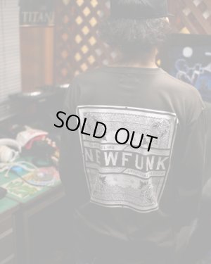 画像9: 【NEWFUNK】PAISLEY BANDANA Long Sleeve Shirt -ONECALLA- (Charcoal Black)