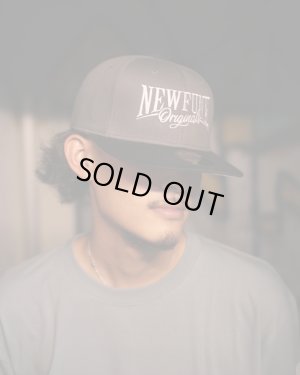 画像7: 【NEWFUNK】NFO SNAPBACK CAP (Charcoal/Black)