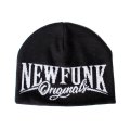 【NEWFUNK】NFO Weaving Beanie (Black)